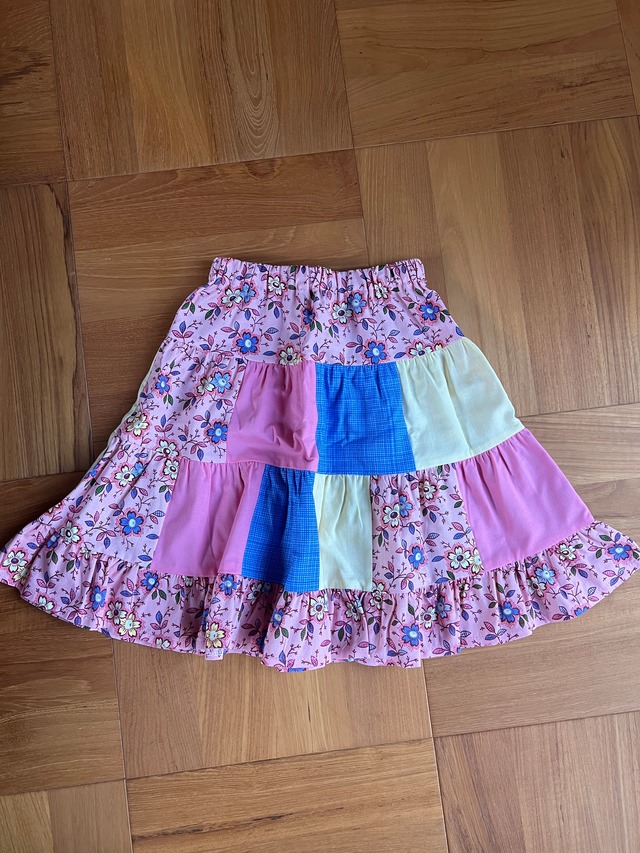 【2/3y】Handmade 2Way Patchwork