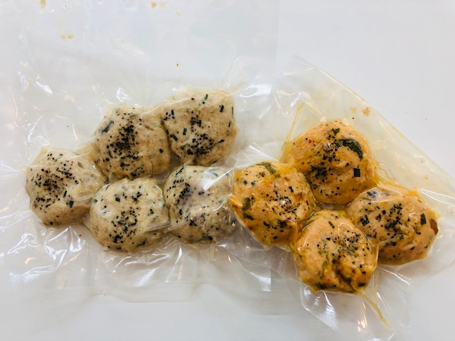 マッスルぱっく鶏むねミニハンバーグ 単品6個パック約300g
